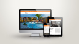 Dwell Nona Place website design responsive design by advertising agency in Philadelphia