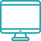 Computer icon for web design