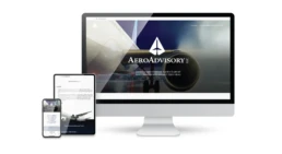 Aero Advisory Website Redesign Responsive Showcase